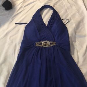 Halter homecoming dress